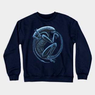 Sleeping Xenomorph Crewneck Sweatshirt